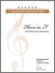 Kendor Master Repertoire - Horn in F - Horn in F and Piano - Buch