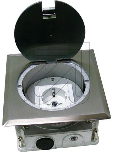 KLEIN Boden-Wanddose IP20 KBD45101/266 Edelstahl