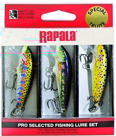 RAPALA - KIT Truite 3 LEURRES (5 CM)