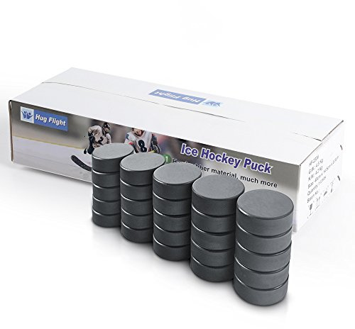Hug Flight Hockey Pucks Bulk 25 Practice Pucks per Case Official New