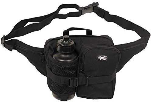 MFH Gürteltasche mit Flasche Schwarz