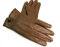 Leather Emporium - Damen Lederhandschuhe Weich Gefüttert Neu - Braun, S