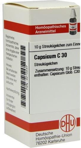 CAPSICUM C30 10g Globuli PZN:4210237