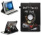 NAUC Robuste Universal Hülle 10 10.1 10.2 10.3 10.4 10.5 10.6 10.8 11 Zoll Tablet Schutzhülle Kunstleder Tasche Standfunktion extra 360° Drehbar, Farben:Motiv 9