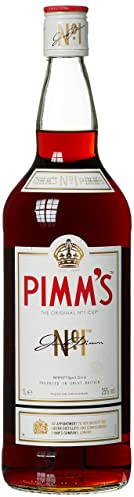 Pimm's | the Original No. 1 Cup | 25% vol | 1L | Fruity Flavour | Herbal Botanicals | Caramelised Orange & Warm Spices | Gin Based Spirit | For Cocktails & Summer Drinks