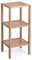 Zeller 13574 Standregal m. 3 Böden, Bamboo, ca. 37 x 33 x 80 cm, Natur, 56 x 14.5 x 159.5 cm