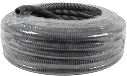 Cable Reel | Electric Wire Spool | Electric Cable | Cable Crown | Debflex 415105 10 Metre Reel of Sheath ICTA 3422 Diameter 16 Grey