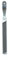 Nicholson Crescent 06601NN - Lima rettangolare a taglio singolo, 20,3 cm