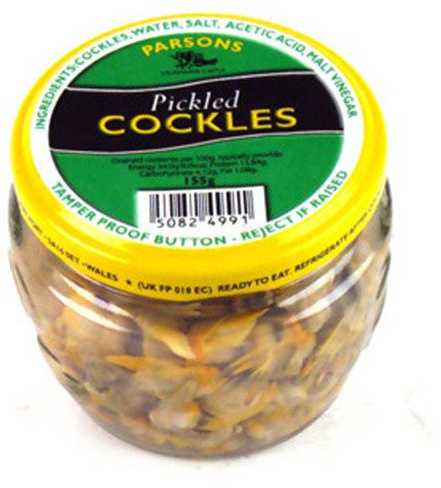( 12 Pack ) Parsons Pickled Cockles 155g