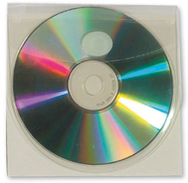 Renz CD-Tasche mit Verschluss selbstklebend