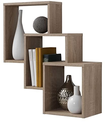 FMD Möbel, 297-001 Fibi Regal, eiche, maße 64.0 x 65.5 x 19.0 cm (BHT)