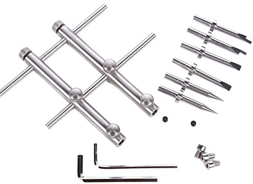 Andoer DSLR Professional riparazione Camera Lens Spanner Wrench Apertura Strumento 3 Tips10-100mm per Canon Nikon Sony Olympus