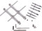 Andoer DSLR Professional riparazione Camera Lens Spanner Wrench Apertura Strumento 3 Tips10-100mm per Canon Nikon Sony Olympus
