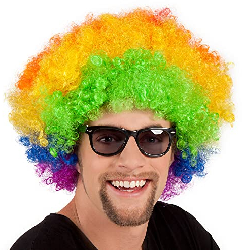 Boland - Lockenperücke für Erwachsene, Kurzhaar Frisur aus Kunsthaar, Perücke für Karneval, Halloween und JGA, Zubehör für Faschingskostüme