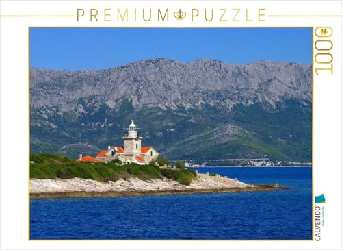 Puzzle · Leuchtturm in Sucuraj | Hvar · Die sonnige Insel Kroatiens · 1000 Teile · Lege-Größe 64 × 48 cm · CALVENDO Puzzle