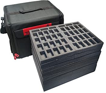 The Tyrant Army Figure Case inc Foam - Carry up to 276 Models (Light Infantry 2022 Version)