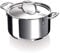 Bekaline 12061204 Chef Faitout + Couvercle en acier inoxydable 20 cm, Argenté