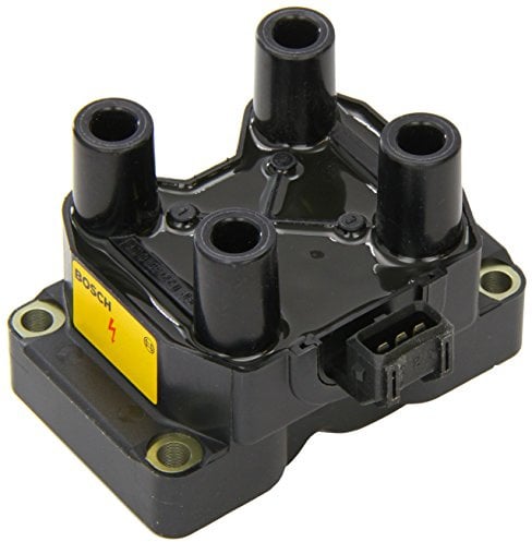 BOSCH Zündspule 0221503001 | Kompatibel mit: OPEL ASTRA F Caravan, ASTRA F CC, CALIBRA A, FRONTERA A, OMEGA B, OMEGA B Caravan, VECTRA A, VECTRA A CC