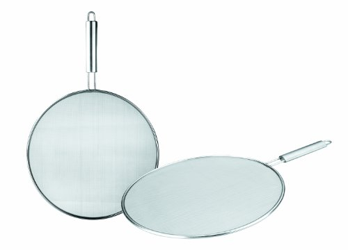 Ibili Tapa ANTISALPICADURAS INOX 29 CMS, Stainless Steel, Plateado, 29 x 29 x 10 cm