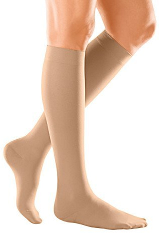 medi Duomed Soft (BS CCL 2) Compression Stockings Below Knee Closed Toe Beige X X Large