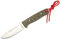 Muela Unisex – Erwachsene Kodiak Canvas Micarta Messer, Silber, one Size