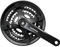 SHIMANO Unisex – Erwachsene håndsvingssæt 2092832620 Kurbelgarnitur, Schwarz, 175mm EU