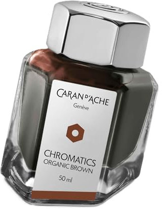 Caran d'Ache Tintenglas Chromatics Organic Brown 50 ml