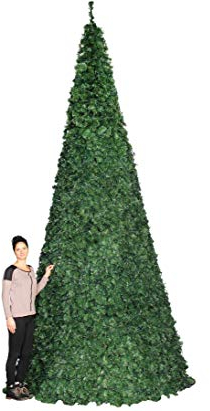 Mega Weihnachtsbaum Oslo, Ringsystem, Höhe 510cm von kunstpflanzen-discount.com - künstlicher Weichnachtsbaum künstliche Weihnachtsbäume Deko Weihnachts Bäume Tannenbäume Nordmann Tannen Christbäume