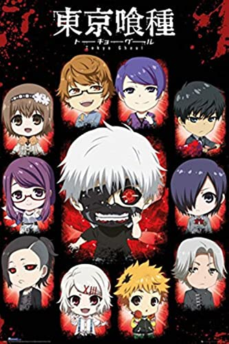 GB eye FP4047 Maxi-Poster mit Figuren von Tokyo Ghoul Chibi 61 x 91,5 cm
