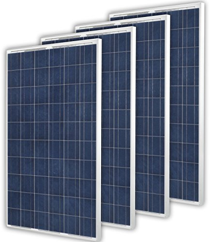 Panel solar de 300 W, 4 x 300 W, policristalino