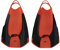 Speedo Unisex Erwachsene Fastskin Kickfin | Schwimmtraining Trainingsausrüstung, Schwarz/Siren Red, 5-6