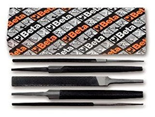 Beta 1718A10/S5 - Serie di 5 lime a taglio mezzodolce (art. 1718a10)