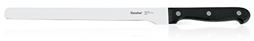 Metaltex PROFESSIONAL - Cuchillo JAMONERO con Mango Baquelita color Negro. Hoja 25 cms
