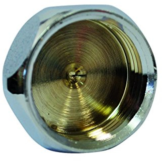 Bouchon laiton femelle 20x27 Chrome