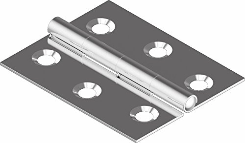 Scharnier Edelstahl A2 gestanzt 50 x 40 ARBO-INOX
