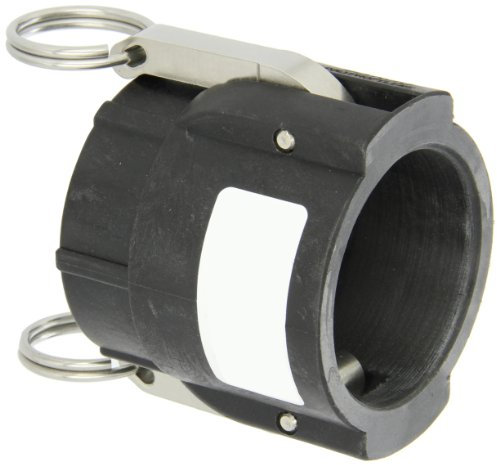 Banjo 200D Polypropylene Cam & Groove Fitting, 2 Female Coupler x NPT Female