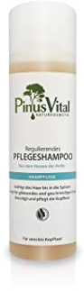 Pinus Vital – Regulierendes Pflegeshampoo 200 ml– Naturkosmetik – Haarshampoo für trockene, juckende und schuppige Kopfhaut – Vegan ohne Silikone