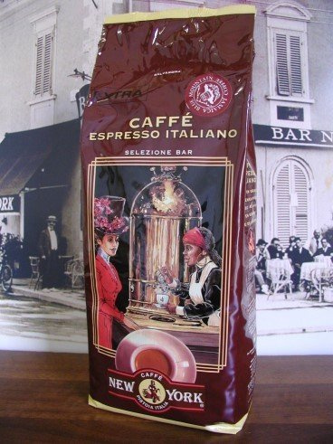 3 x New York Kaffee Espresso - Extra, 1000g Bohnen