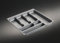 Naber Besteckeinsatz 5, 510 x 480 mm. Schrankbreite 600 Farbe: silbergrau