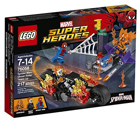LEGO 76058 Super Heroes Spider-Man Ghost Rider Team-up Construction Set (Multi-Colour)