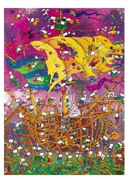 Schmidt Spiele - Mordillo, SOS Hase Henry, 1000 Teile Puzzle