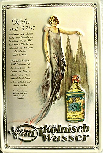 Heart of Ireland 4711 - Kölnisch Wasser Blechschild, 20 x 30 cm