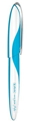 Herlitz 11357233 Füllhalter my.pen style, ocean blue