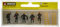 NOCH Feuerwehr H0 Figuren Set handbemalt Modellbau Modellbahn 1:87 Miniaturfiguren Zubehör Einsatzszene Diorama Landschaftsbau (15021)