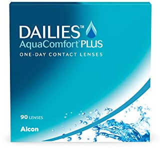 Dailies AquaComfort Plus Tageslinsen weich | 90 Stück | BC 8.7 mm | DIA 14.0 mm | -05.50 Dioptrien