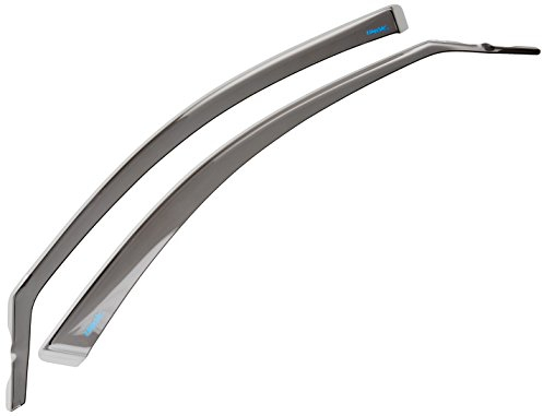 ClimAir Windabweiser kompatibel mit BMW 3er E90/E91 Limousine/Touring 2005-2012 (nur mit Gummileiste)