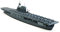 Tamiya - 1:700 WL Flugzeugträger USS Yorktown CV-5 - Plastikbausatz - Modellbau - originalgetreue Nachbildung - detaillierter Bausatz - Basteln - Hobby - Zusammenbauen, Navy Blue