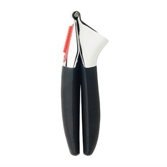 Oxo Presse-ail Good Grips - Presse-ail robuste à main idéal pour écraser les gousses d'ail.