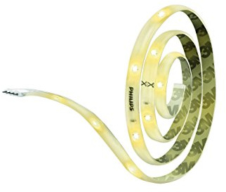 Philips LightStrips Extend 1 m Verlängerungsmöglichkeit, 4,5 W, grau 7097987PH