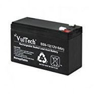 VulTech GS-9AH Batteria Ermetica al Piombo per UPS, Nero